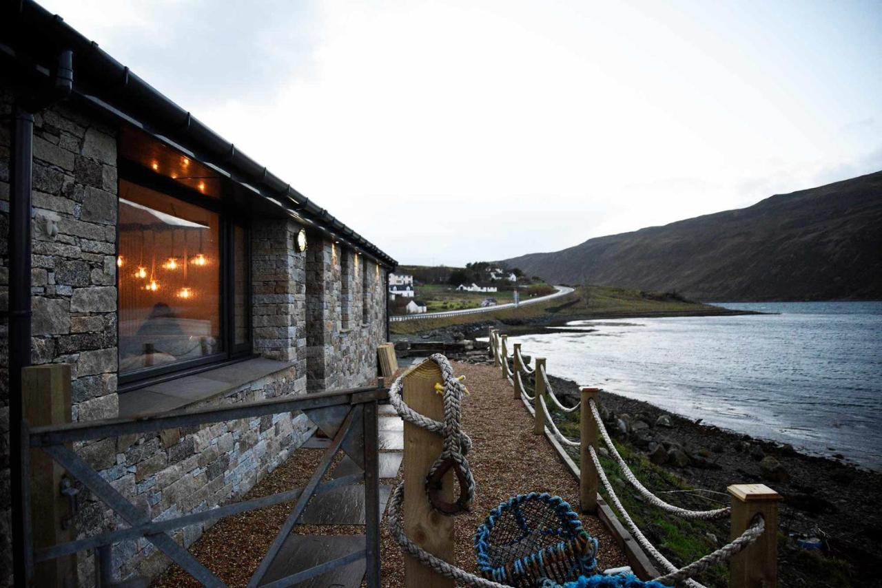 Lodge On The Loch Sconser Eksteriør billede